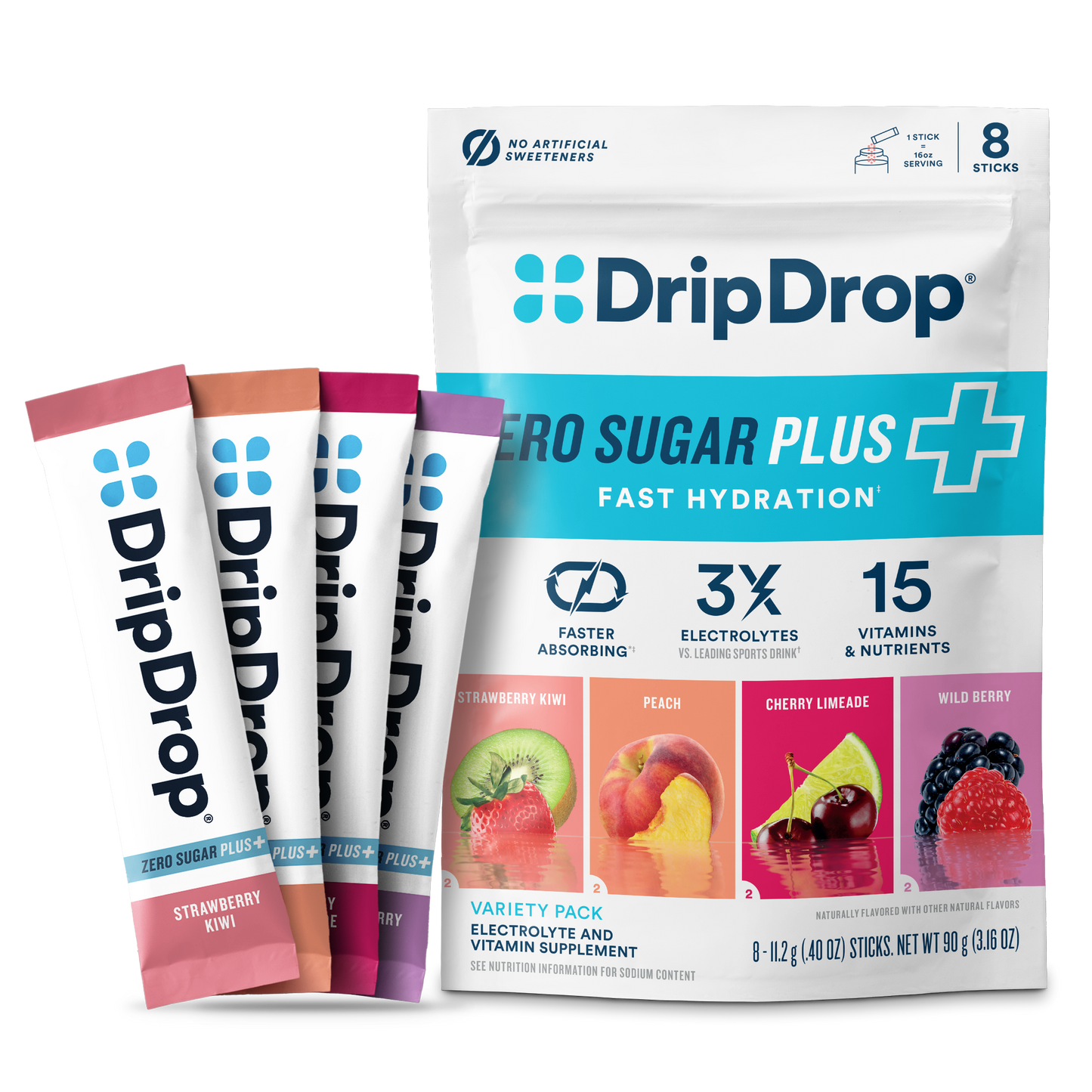 dripdrop-zero-sugar-plus-strawberry-kiwi-peach-cherry-limeade-wild-berry-16-oz-sticks-8-count-m9 Pouch_8ct_Front16ozSticks_VSPlus_Variety_B.png