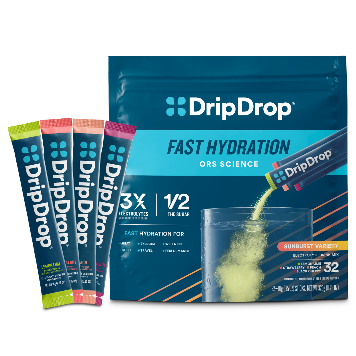 dripdrop-sunburst-variety-pack-electrolyte-powder-8-oz-sticks-32-count-w3 Sunburst_Variety_-_32ct_-_Transparent.png